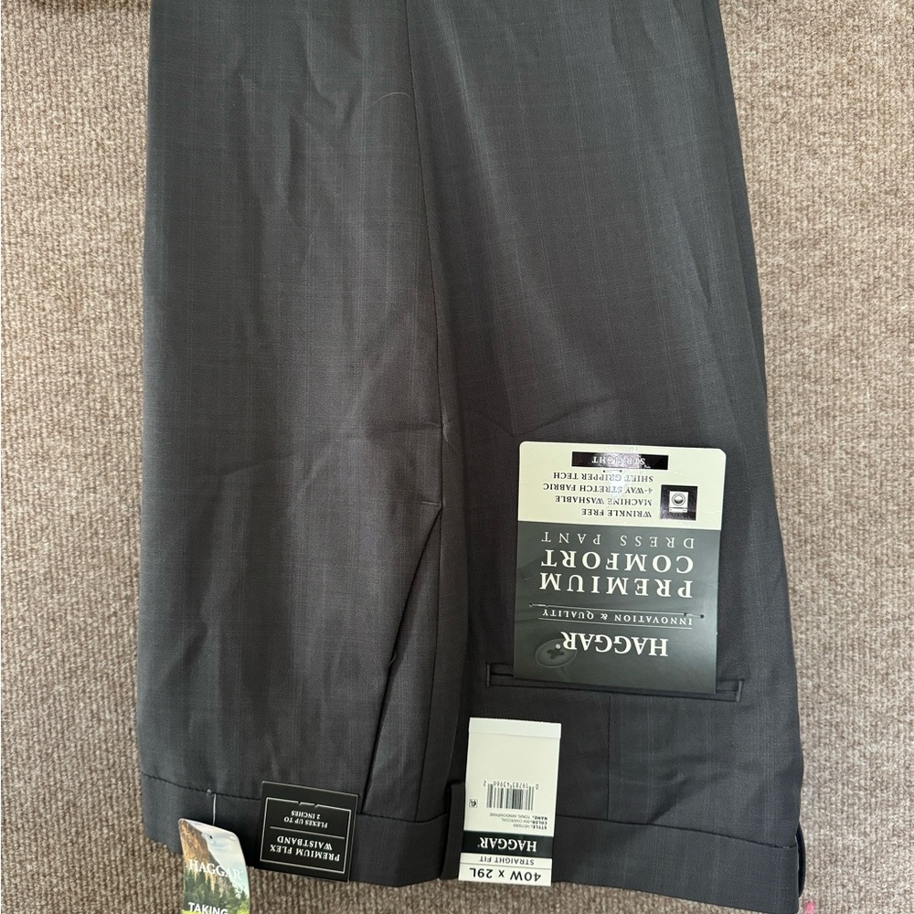 Men’s dress pants.